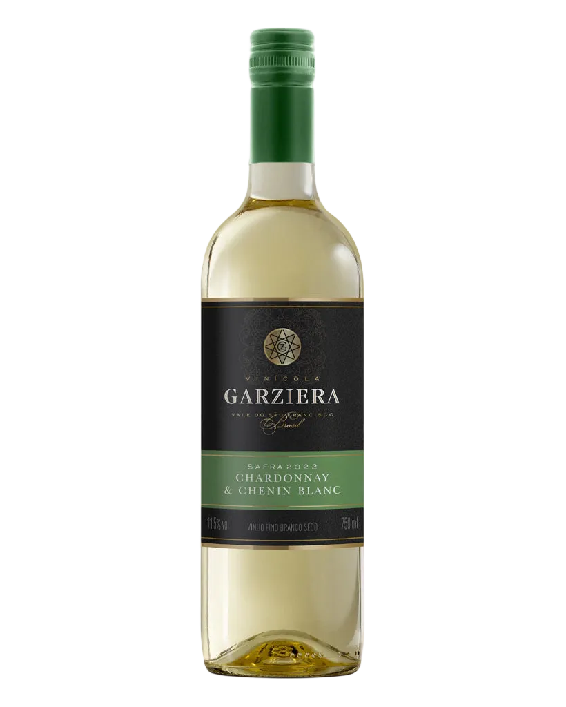 VINHO FINO BRANCO CHARDONNAY/CHENIN BLANC GARZIERA 750ML
